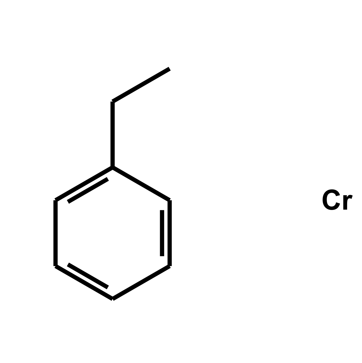 Bis(ethylbenzene)chromium, organic impurities below 5% Chemical Structure